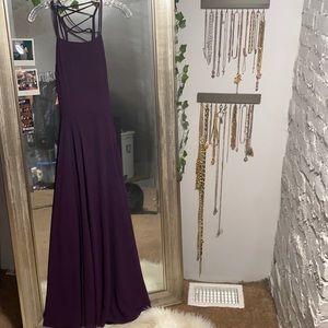 Lulus open back dress